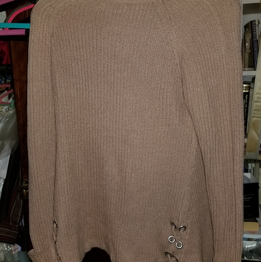 Derek heart long sleeve sweater